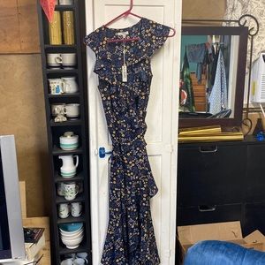 *BRAND NEW* Max Studio high low wrap dress size M